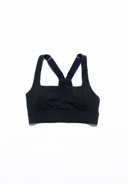 Reluna™ Refined Square Sports Bra Black