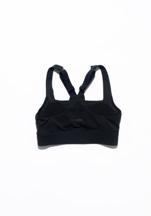 Reluna™ Refined Square Sports Bra Black