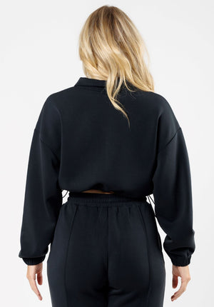AirLux™ Half Zip Sweatshirt Black