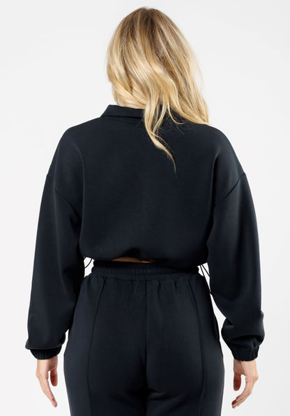 AirLux™ Half Zip Sweatshirt Black