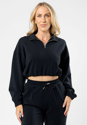AirLux™ Half Zip Sweatshirt Black