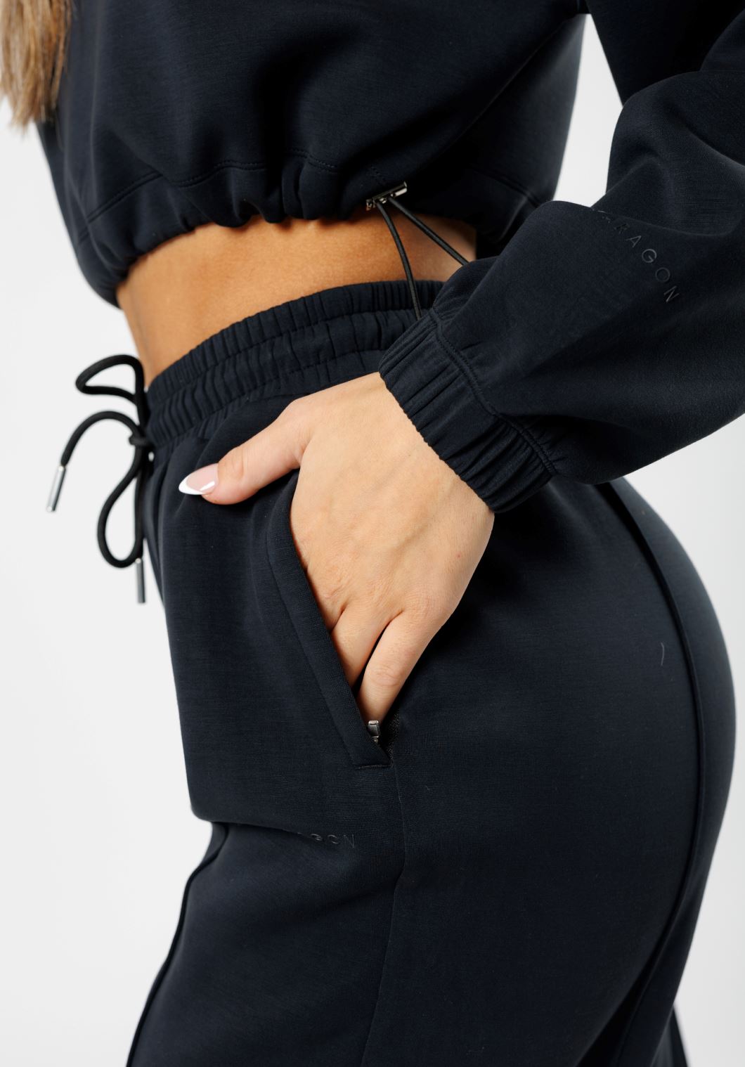 AirLux™ Legacy Boyfriend Jogger Black