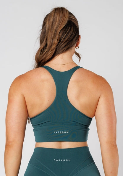 Reluna Ruched Sports Bra Ivy