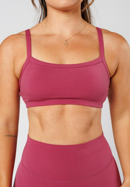 Reluna™ Multi-Fit Sports Bra Raspberry