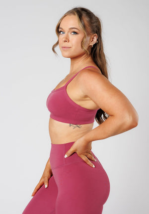 Reluna™ Multi-Fit Sports Bra Raspberry
