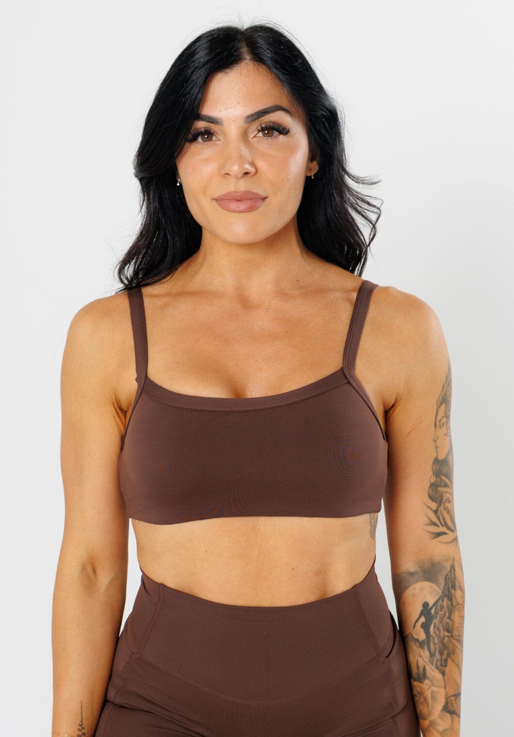 Reluna™ Multi-Fit Sports Bra Walnut