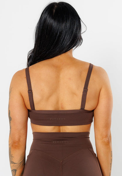 Reluna™ Multi-Fit Sports Bra Walnut
