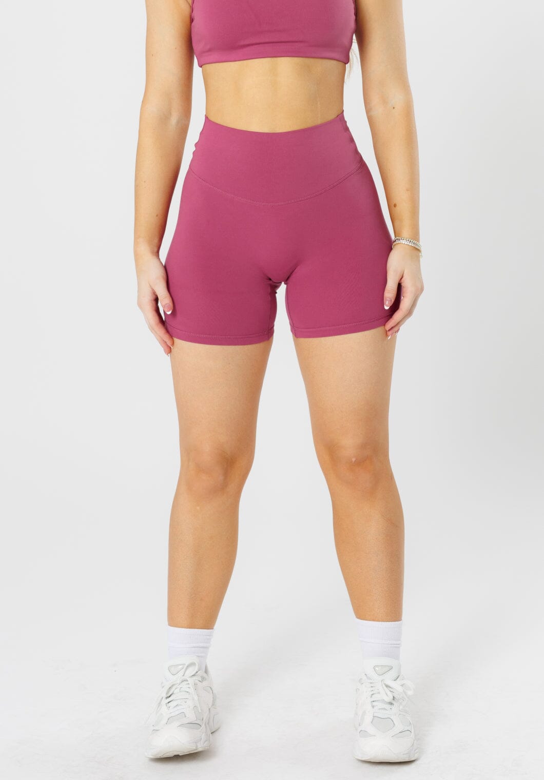 Reluna Original High-Rise Sculptseam® Short 5" Raspberry