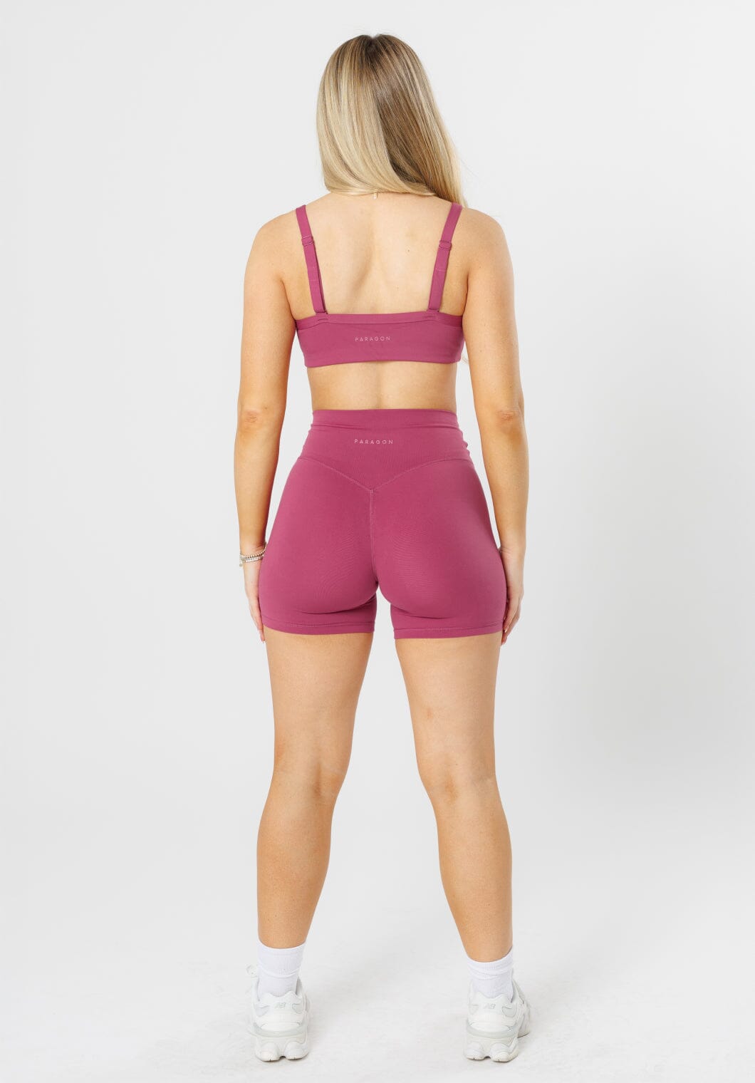 Reluna Original High-Rise Sculptseam® Short 5" Raspberry