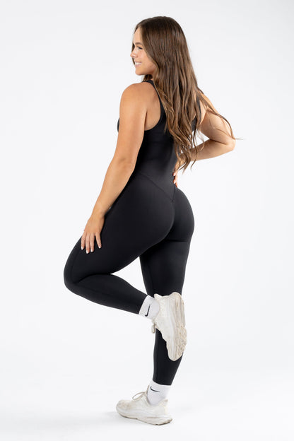Reluna AirBrushed Sculptseam® Jumpsuit Black