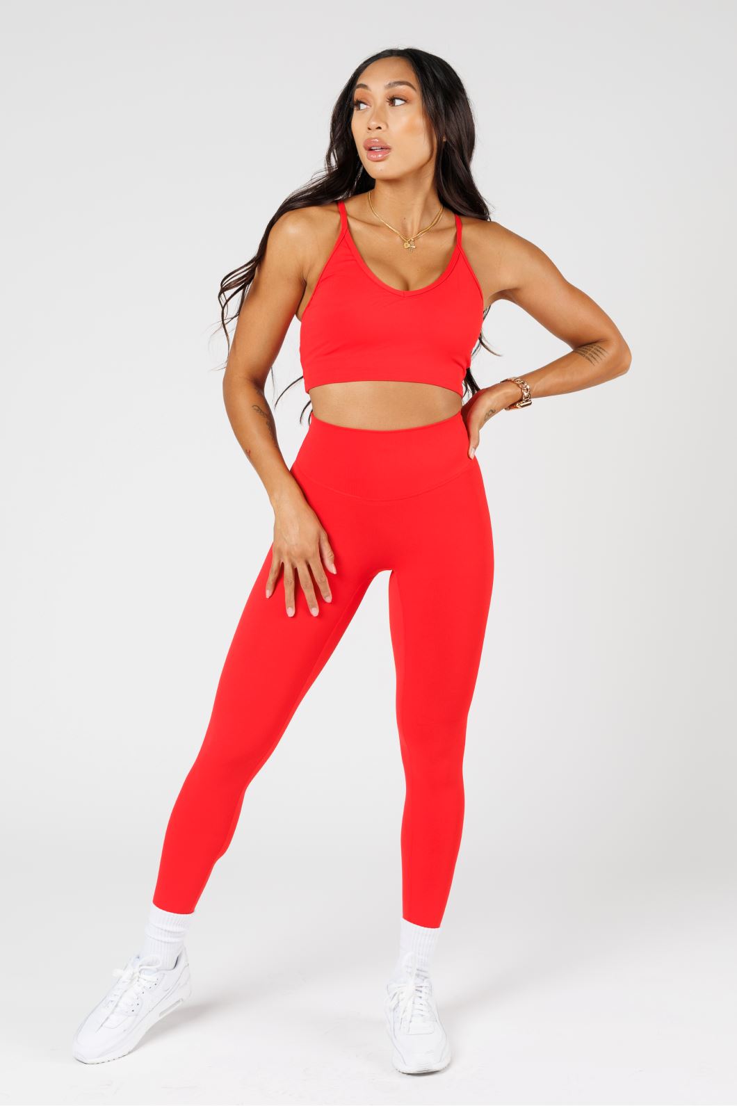 RecStretch™ Original High-Rise Sculptseam® Legging Cherry