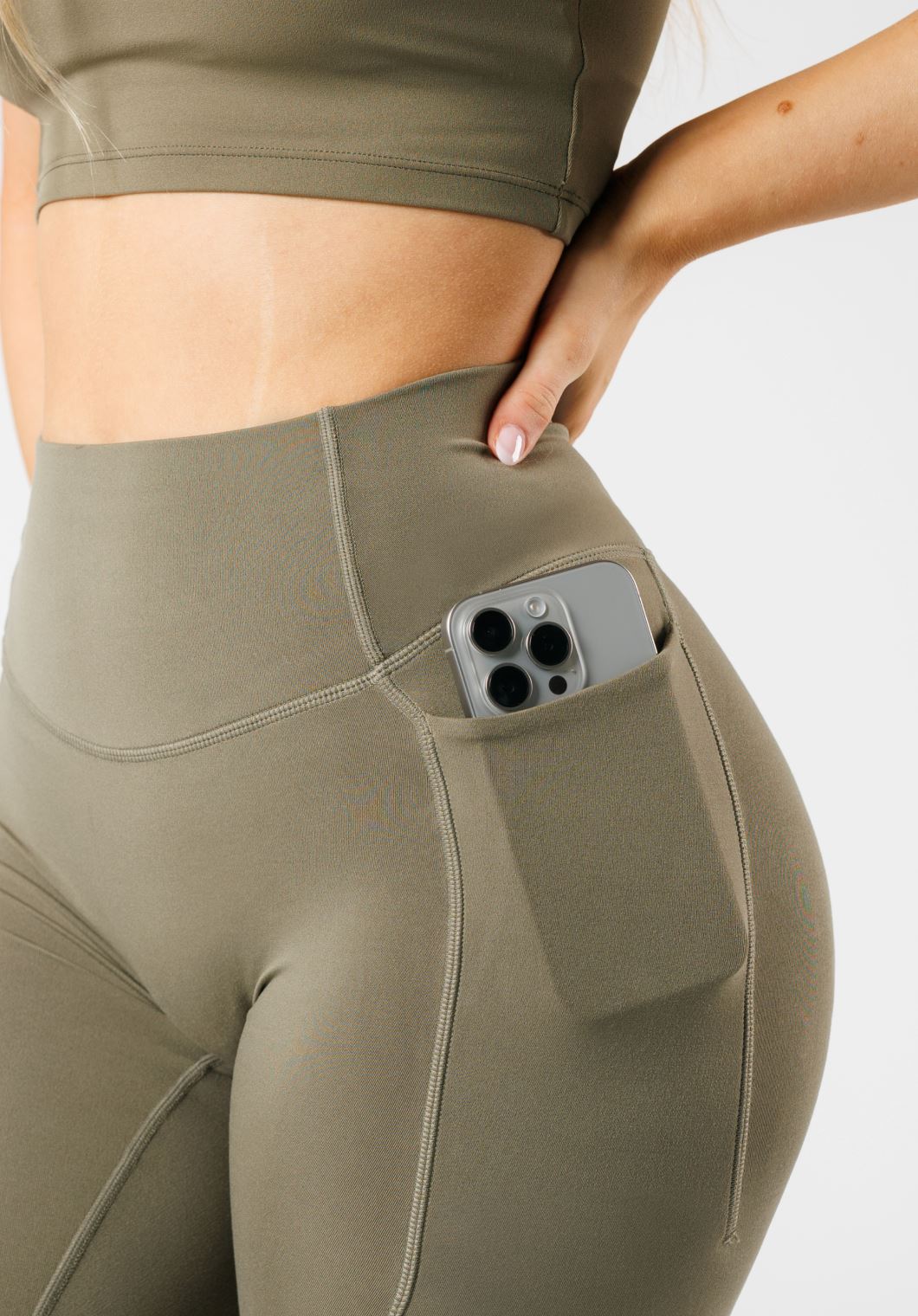 Reluna Empower High-Rise Sculptseam® Pocket Legging Everglades
