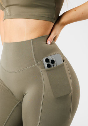 Reluna Empower High-Rise Sculptseam® Pocket Legging Everglades