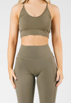 Reluna Empower High-Rise Sculptseam® Pocket Legging Everglades