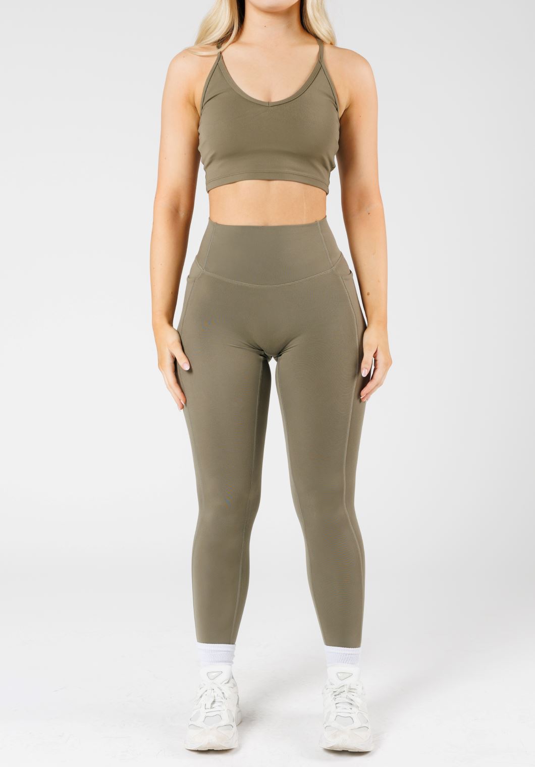 Reluna Empower High-Rise Sculptseam® Pocket Legging Everglades