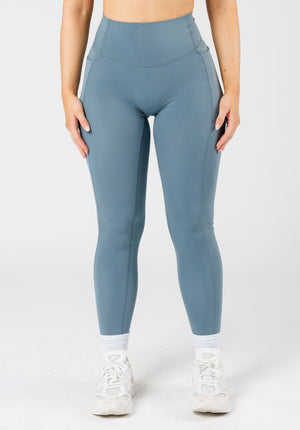 Reluna Empower High-Rise Sculptseam® Pocket Legging Slate
