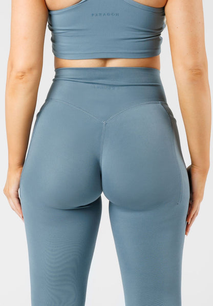 Reluna Empower High-Rise Sculptseam® Pocket Legging Slate