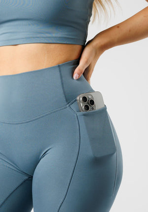 Reluna Empower High-Rise Sculptseam® Pocket Legging Slate