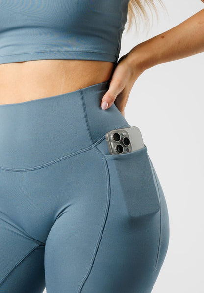 Reluna Empower High-Rise Sculptseam® Pocket Legging Slate