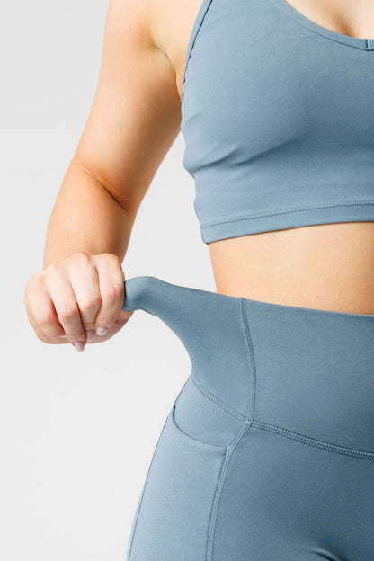 Reluna Empower High-Rise Sculptseam® Pocket Legging Slate