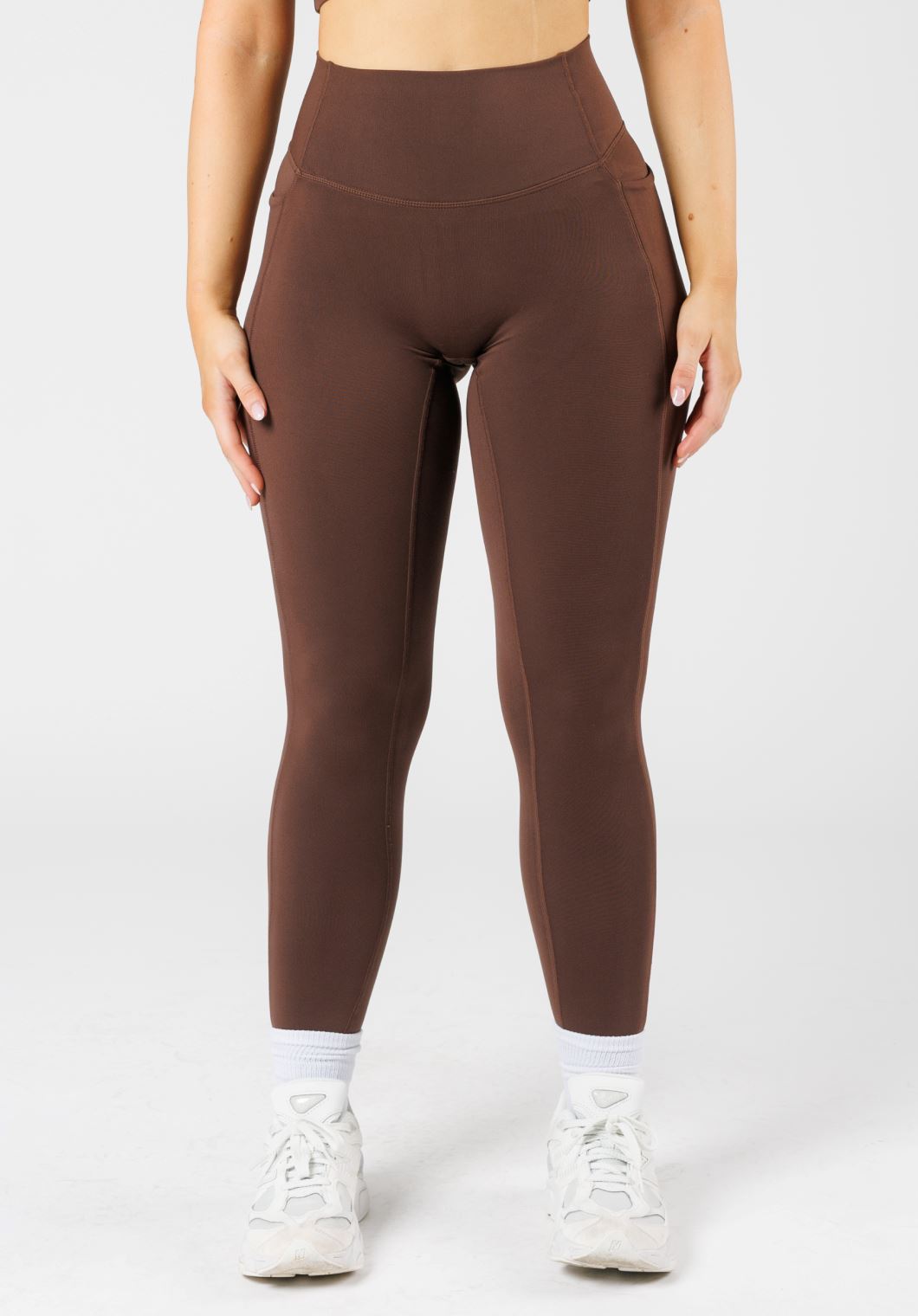 Reluna™  Empower High-Rise Sculptseam® Pocket Legging Walnut