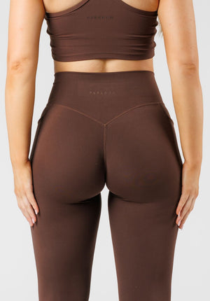 Reluna™  Empower High-Rise Sculptseam® Pocket Legging Walnut