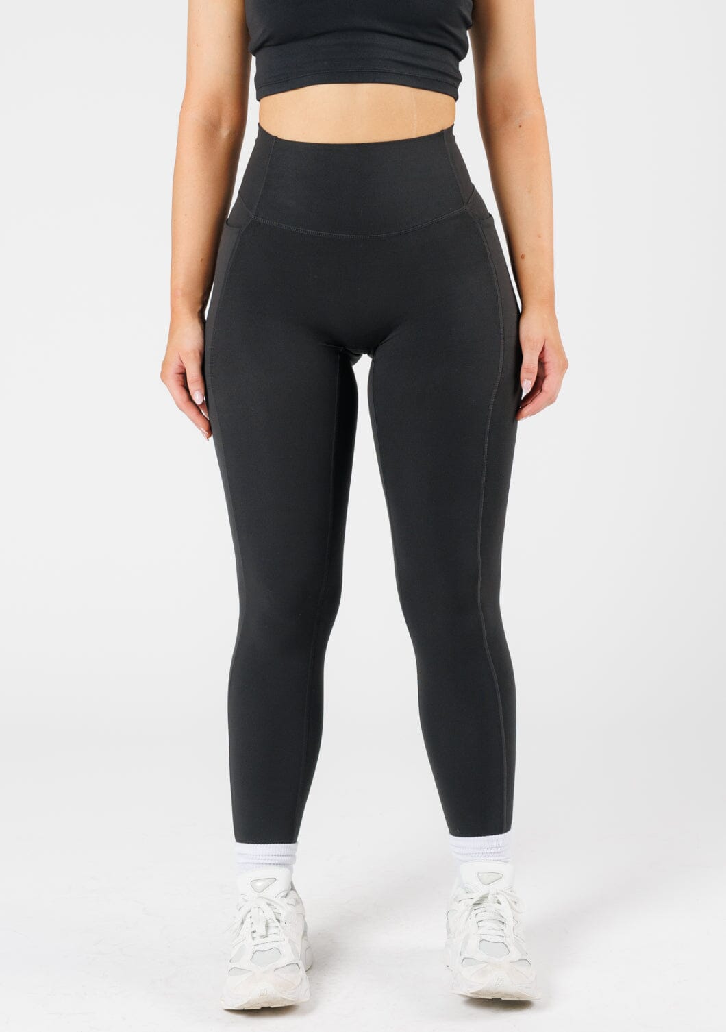 Reluna Empower High-Rise Sculptseam® Pocket Legging Black