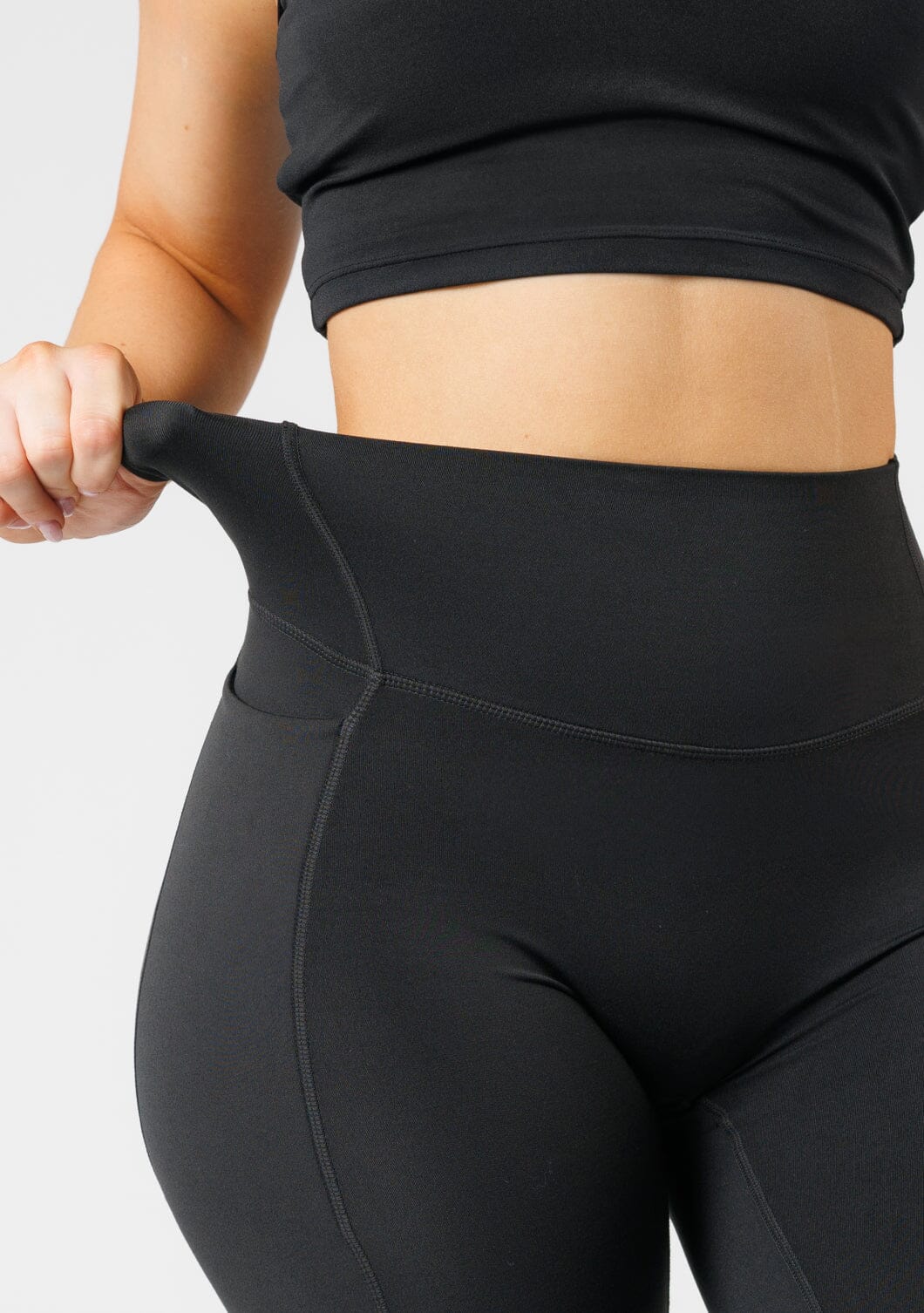 Reluna Empower High-Rise Sculptseam® Pocket Legging Black