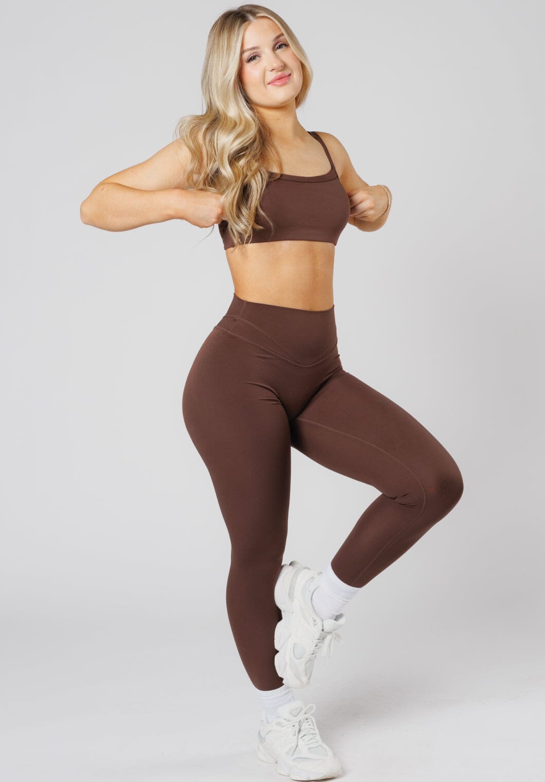 Reluna™ Icon Sculptseam® Plus High-Rise Legging Walnut