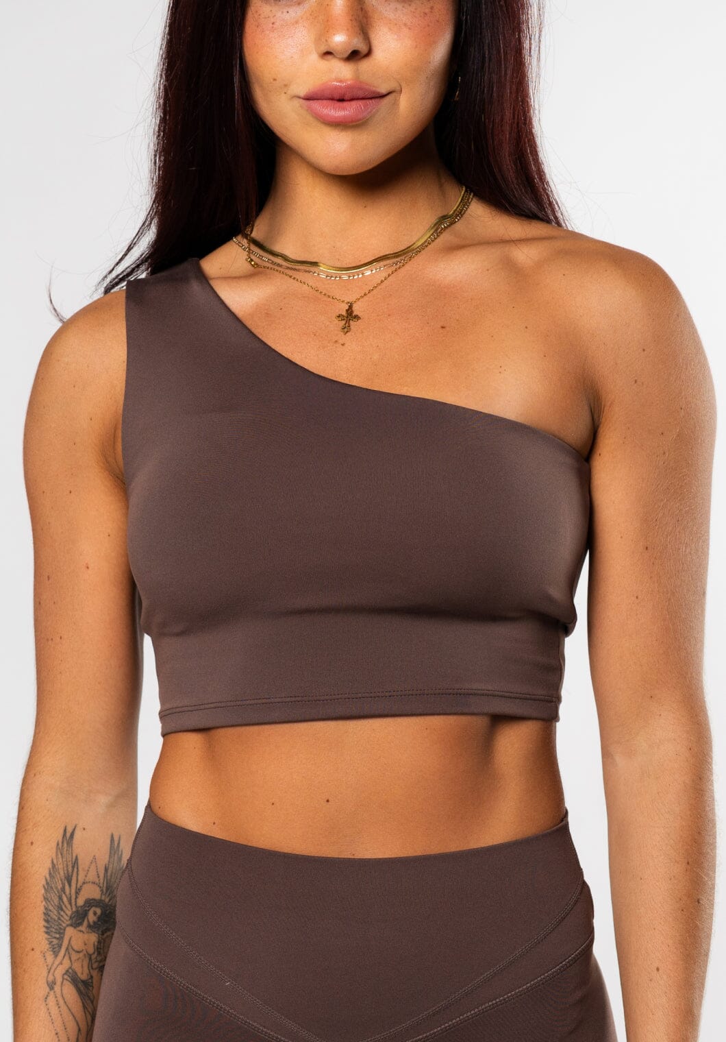 Reluna™ Single Shoulder Brami Teddy