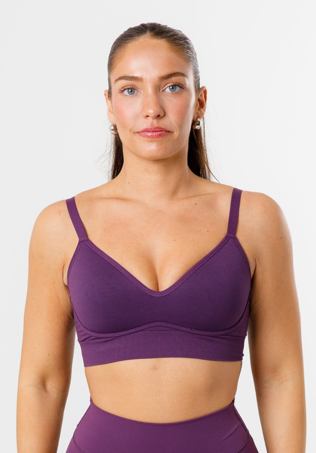 CurveFlex™ Bend SculptSupport™ Sports Bra Plum