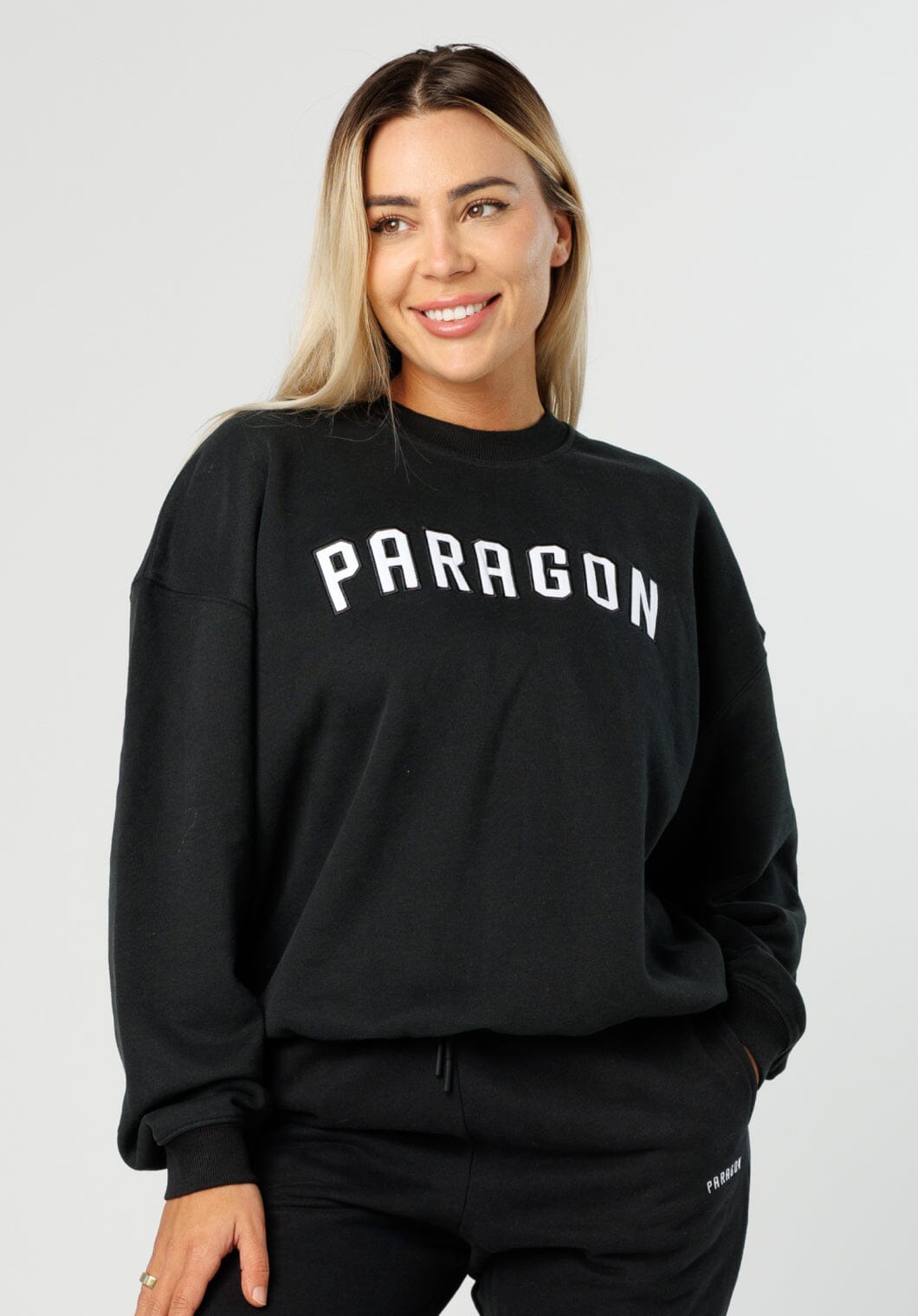 SportTerry™ Legacy Crewneck Black