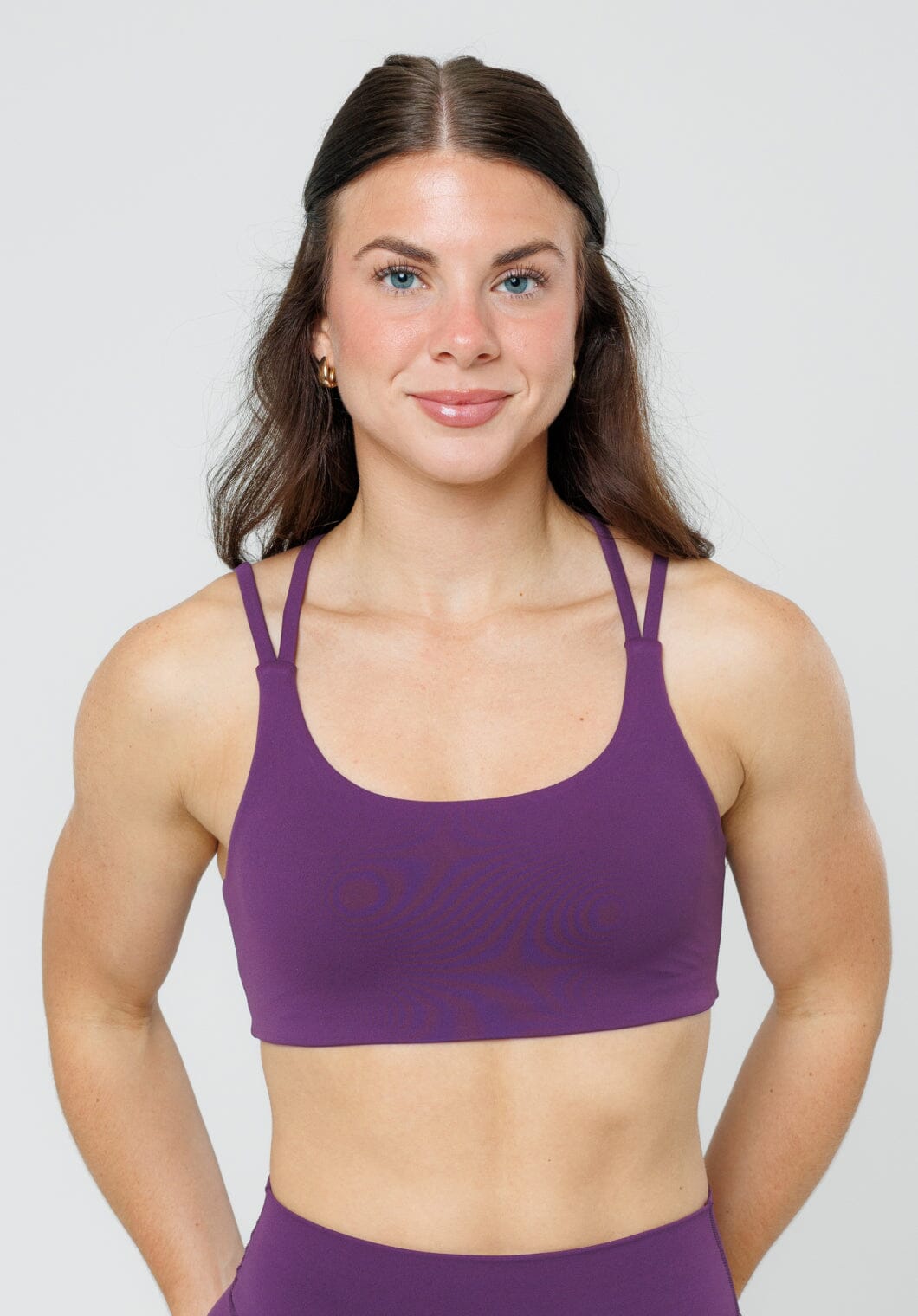 RecStretch™ Radiate Sports Bra Plum