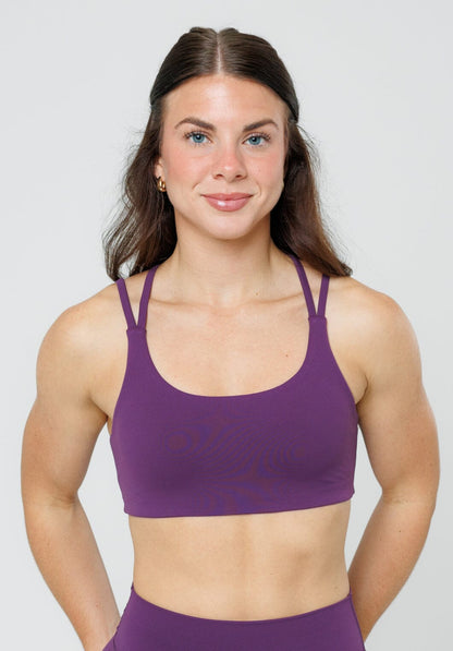 RecStretch™ Radiate Sports Bra Plum