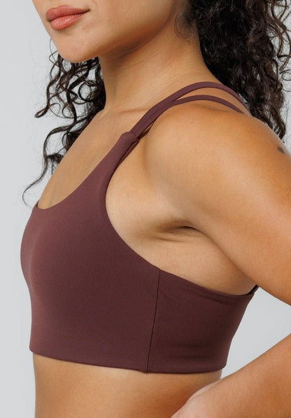 RecStretch™ Radiate Sports Bra Cinnamon