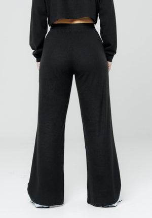 CozyRib™ Daydream Wide Leg Pant Black