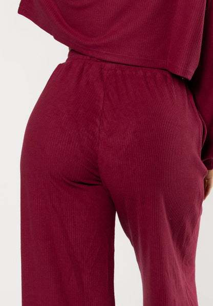 CozyRib™ Daydream Sculptseam® Wide Leg Pant Thirst Trap