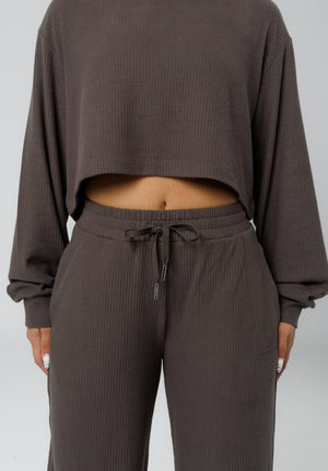 CozyRib™ Daydream Wide Leg Pant Umber