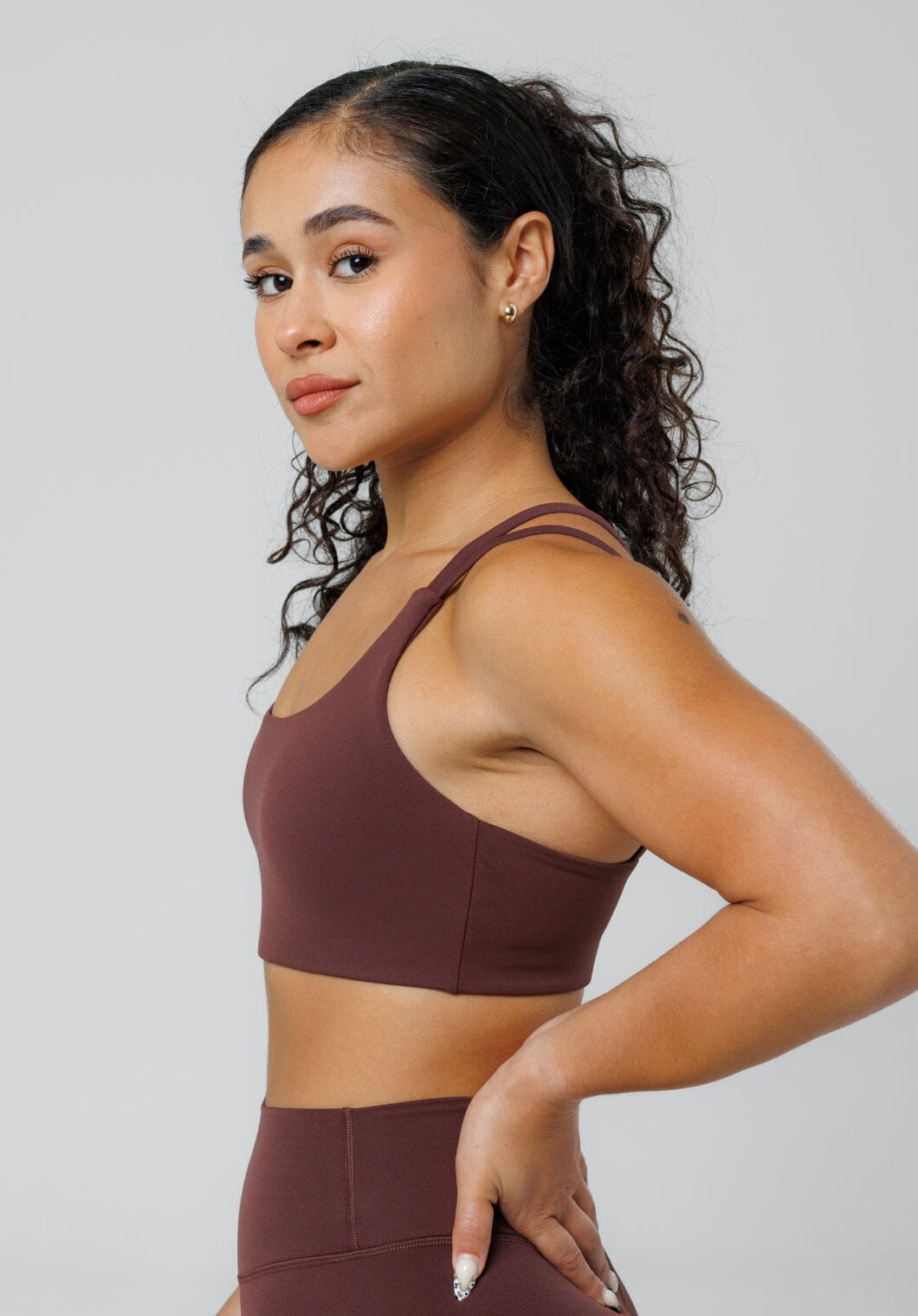 RecStretch™ Radiate Sports Bra Cinnamon