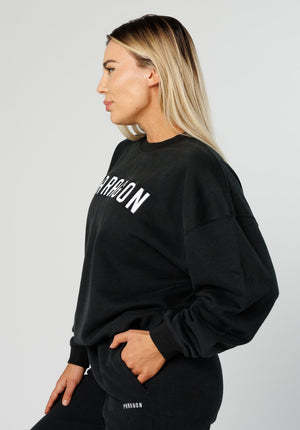 SportTerry™ Legacy Crewneck Black