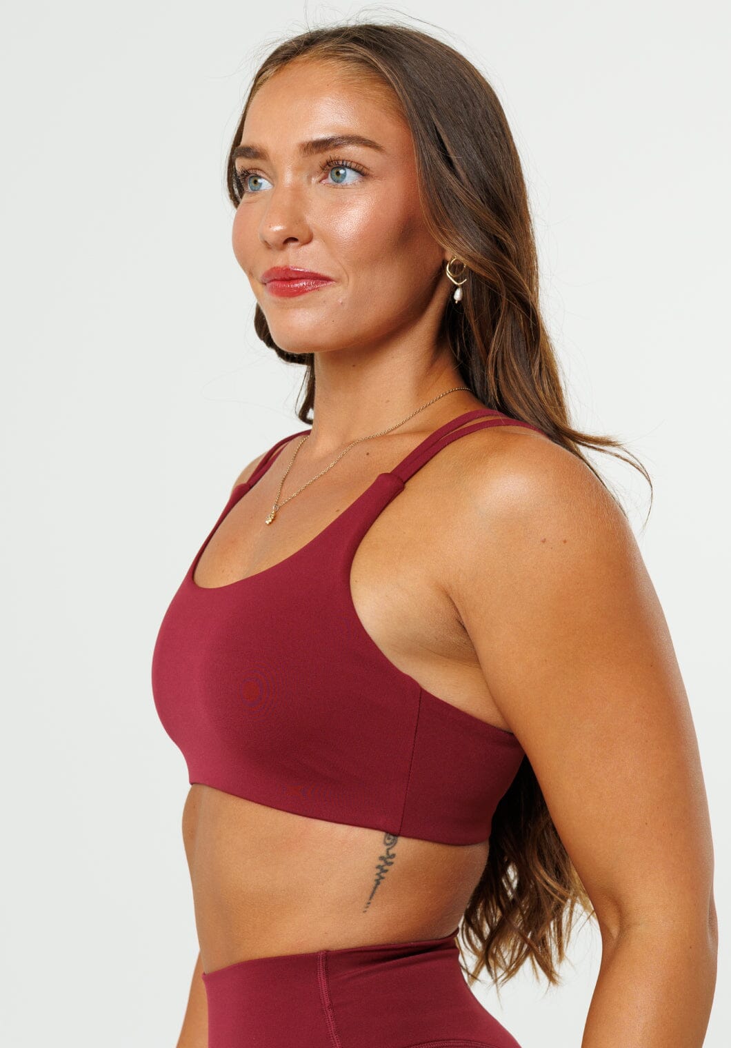 RecStretch Radiate Sports Bra Red Velvet