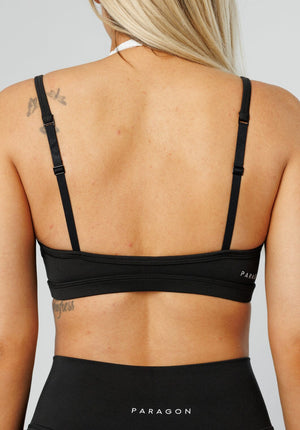Reluna™ Double-Layer Sports Bra Black