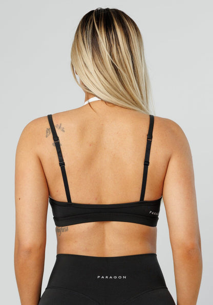 Reluna™ Double-Layer Sports Bra Black