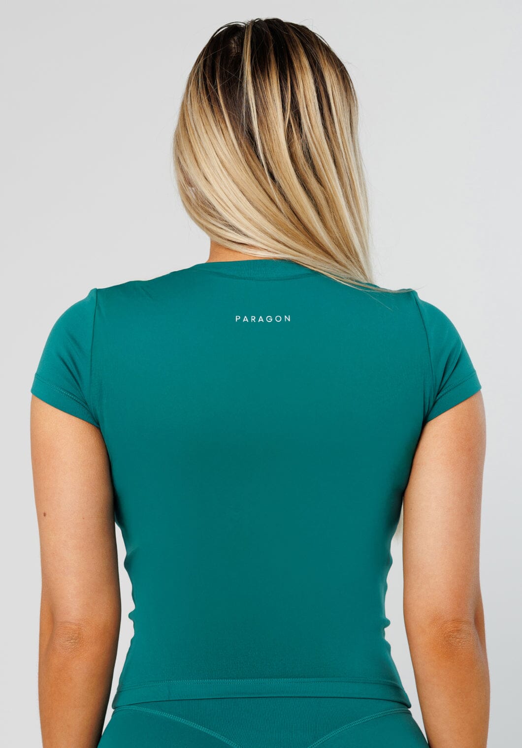 Reluna™ Full Length Short Sleeve Top Riviera