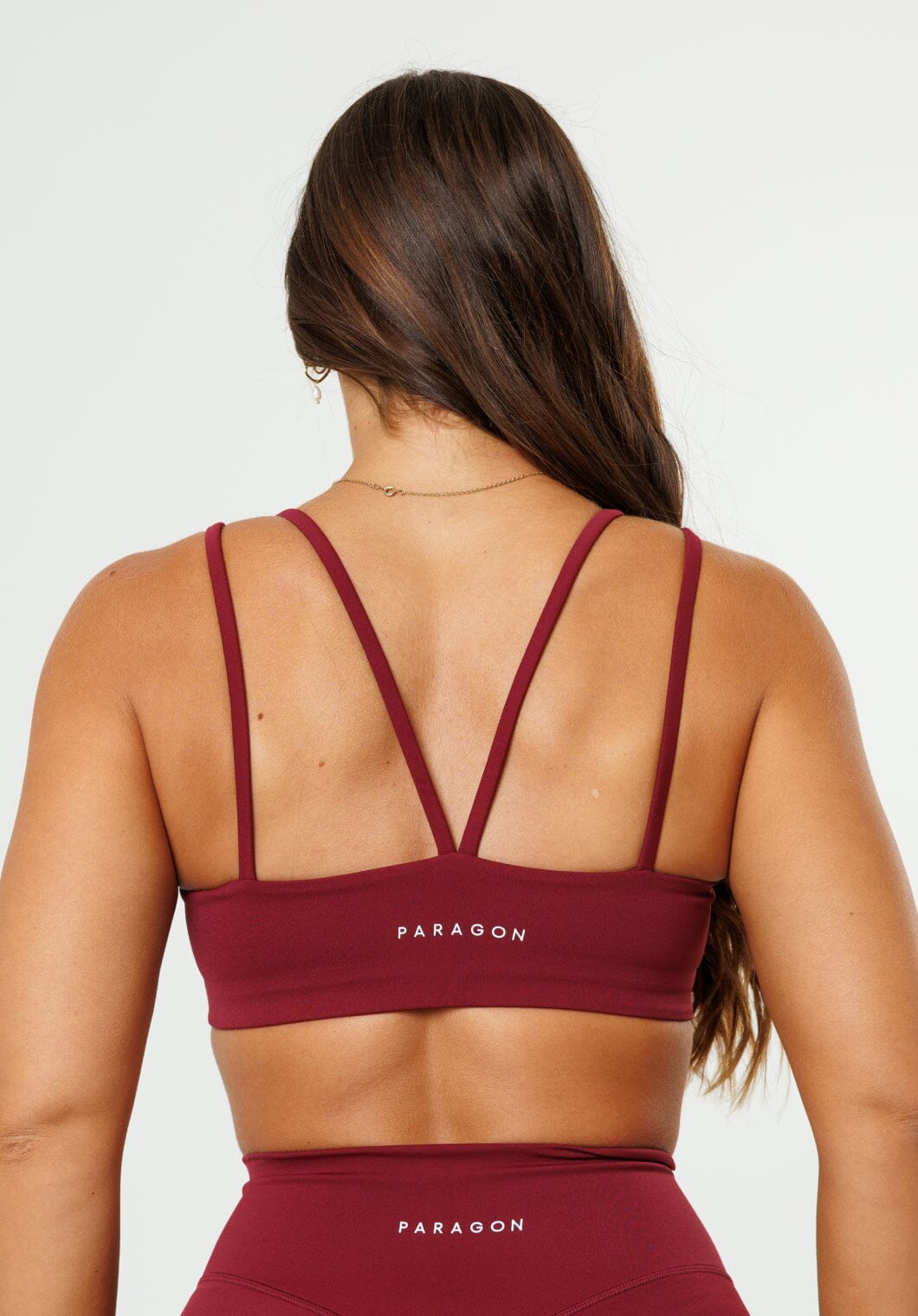 RecStretch Radiate Sports Bra Red Velvet