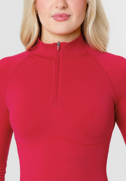 CurveFlex™ Form Quarter Zip Kiss