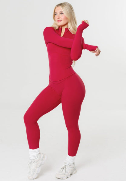 CurveFlex™ Form Quarter Zip Kiss
