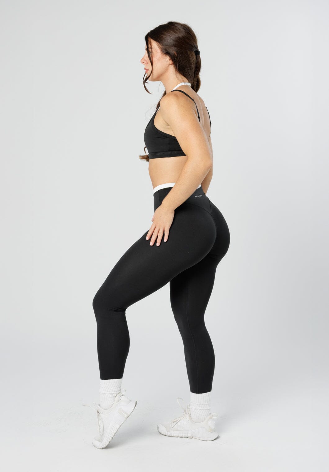 Reluna Double-Layer High-Rise Sculptseam® Plus Legging Black