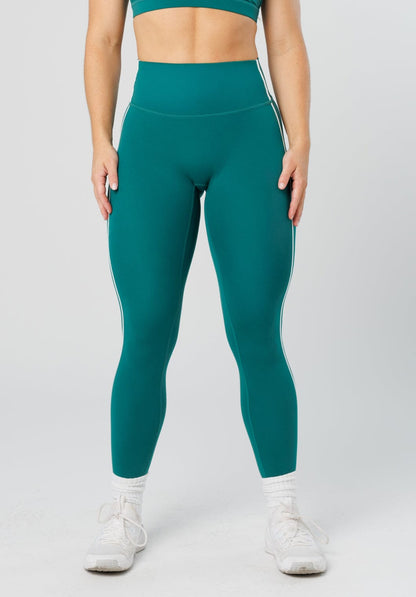Reluna Contrast-Piping High-Rise Sculptseam® Plus Legging Riviera