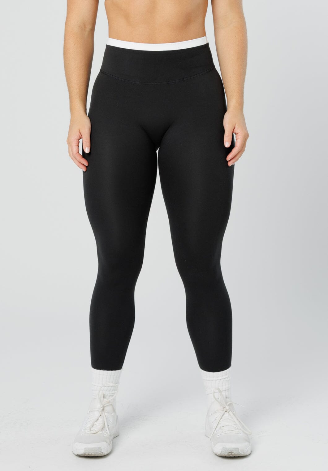 Reluna Double-Layer High-Rise Sculptseam® Plus Legging Black